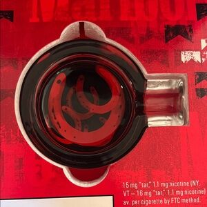 Marlboro Vintage Red Horseshoe Ashtray